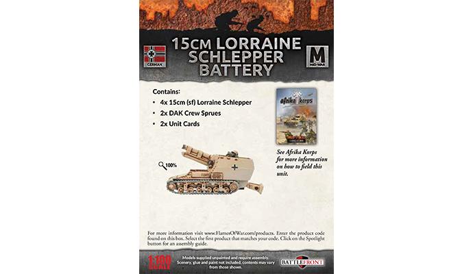 15cm (Sf) Lorraine Schlepper Artillery Battery - Image 2
