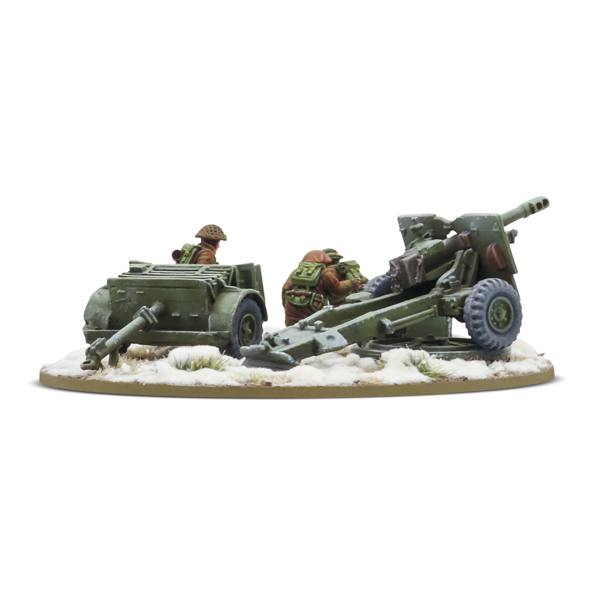 25-Pdr Light Howitzer with British Infantry (Winter) Crew - Image 3
