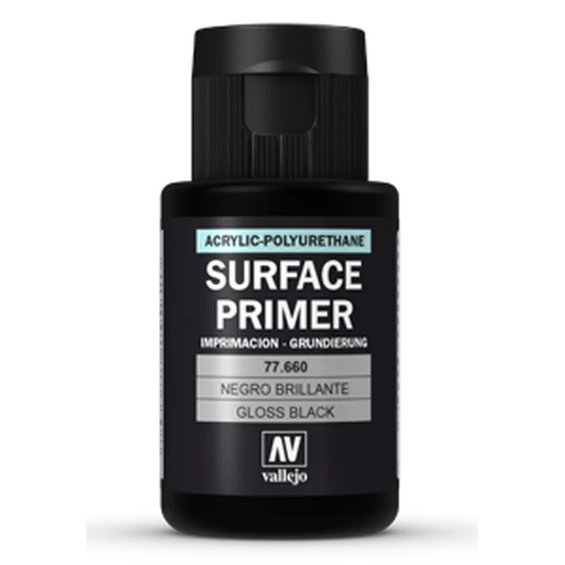 Metal Color Gloss Black Primer 32 ml. (77660) - Image 2
