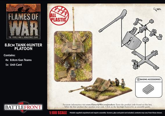 8.8cm Tank Hunter Platoon (Plastic) - Image 2