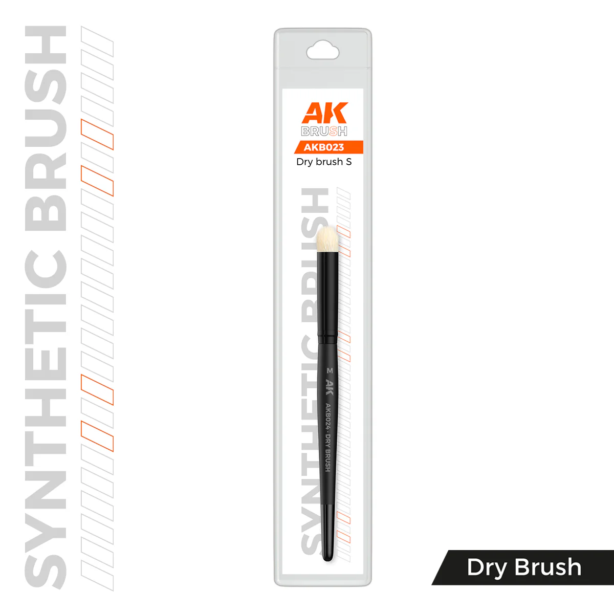 AK SYNTHETIC DRY BRUSH – S - Image 3