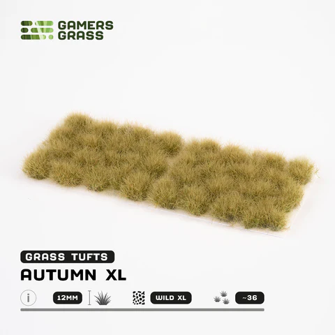 Autumn 12mm XL Tufts (Wild)
