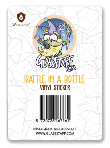 Battle in a Bottle Sticker - Image 3