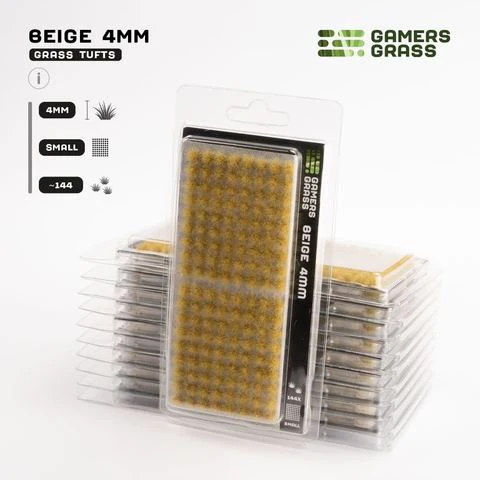 Beige 4mm Tufts Small - Image 3