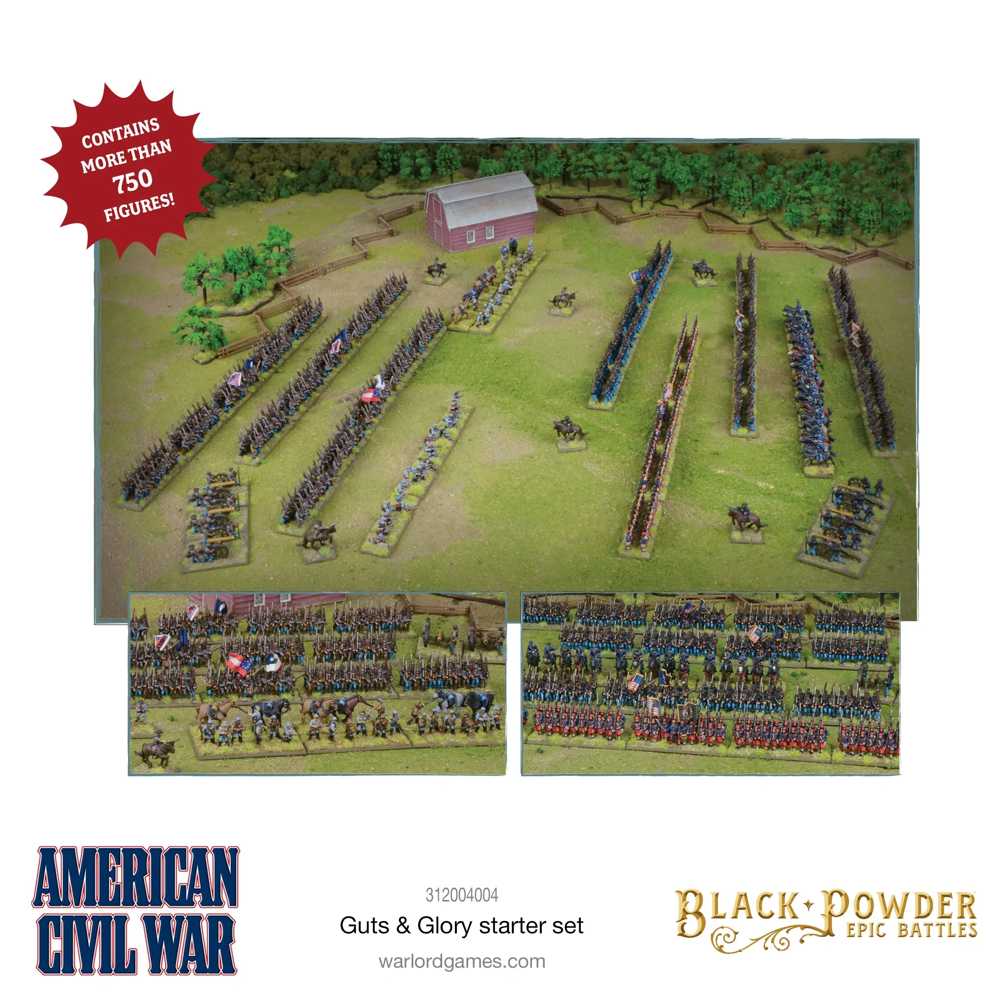 Black Powder Epic Battles - American Civil War Guts & Glory Starter Set - Image 3