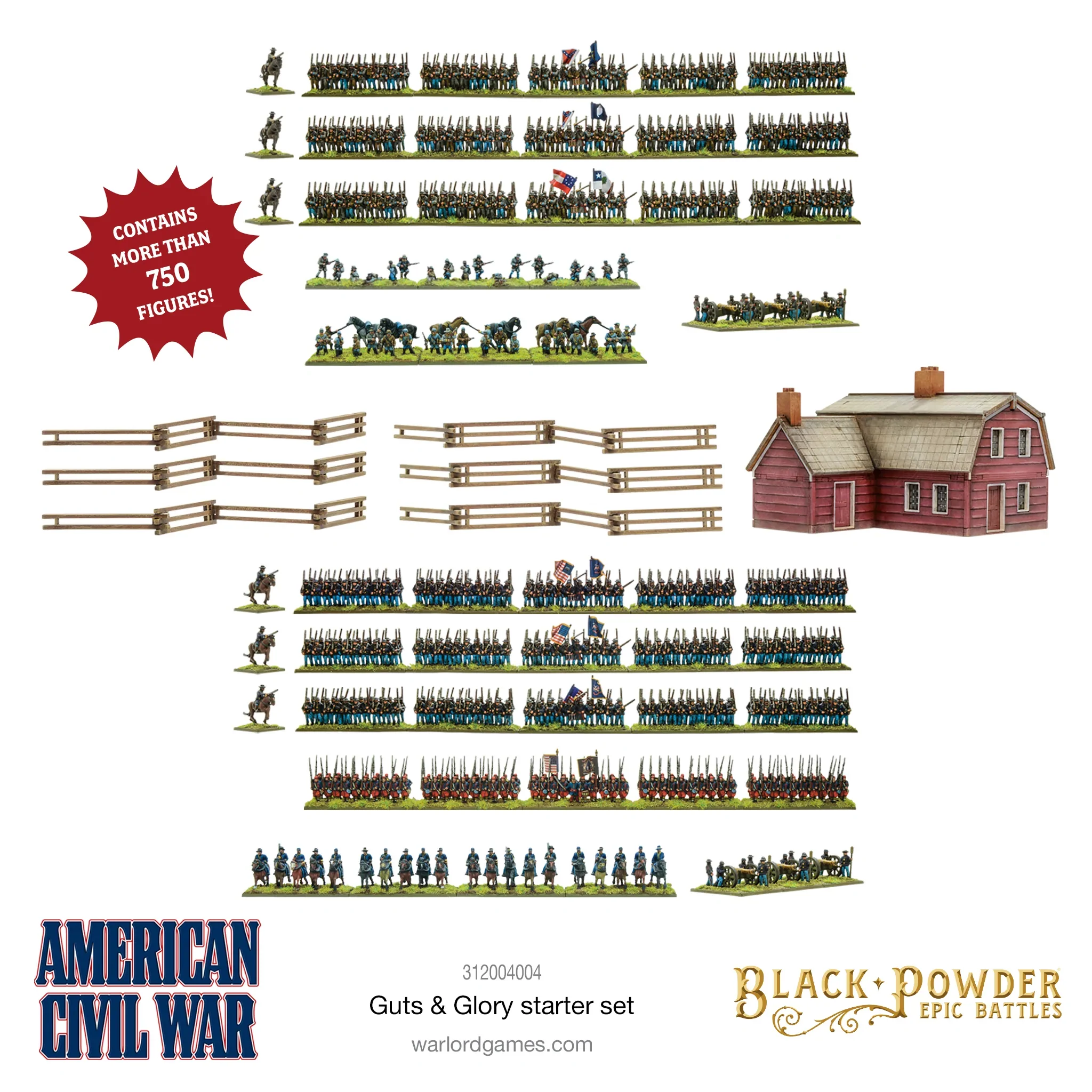 Black Powder Epic Battles - American Civil War Guts & Glory Starter Set - Image 4