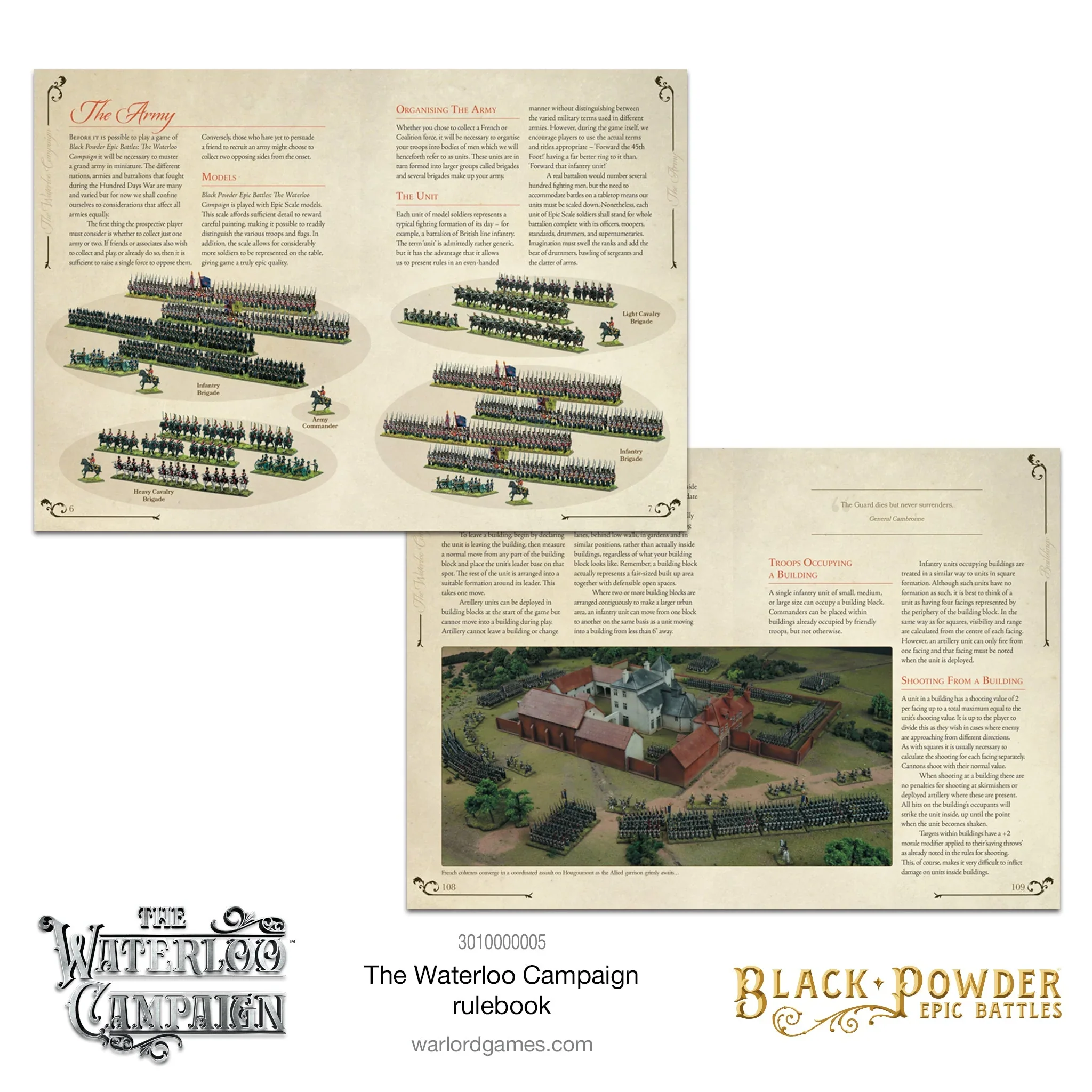 Black Powder Epic Battles: The Waterloo Campaign Rulebook - Image 2