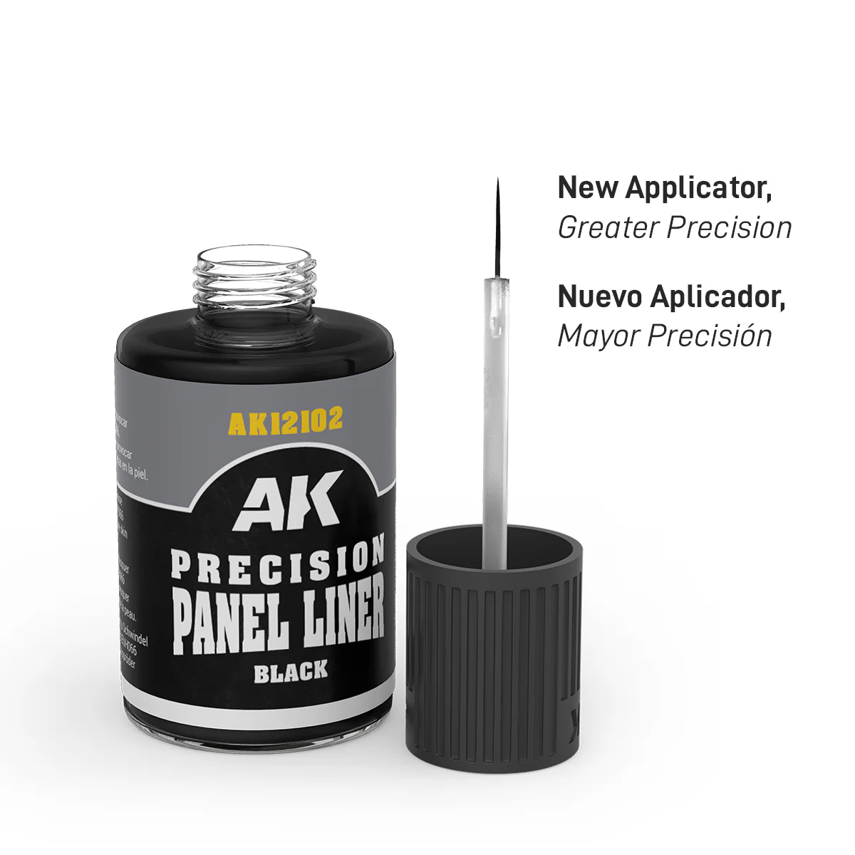 BLACK PRECISION PANEL LINER – PANELADOR DE PRECISION NEGRO