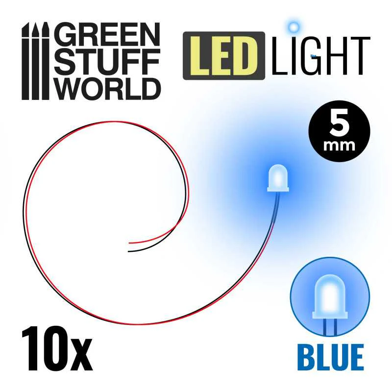 BLAUE LED-Leuchten - 5mm - Image 2