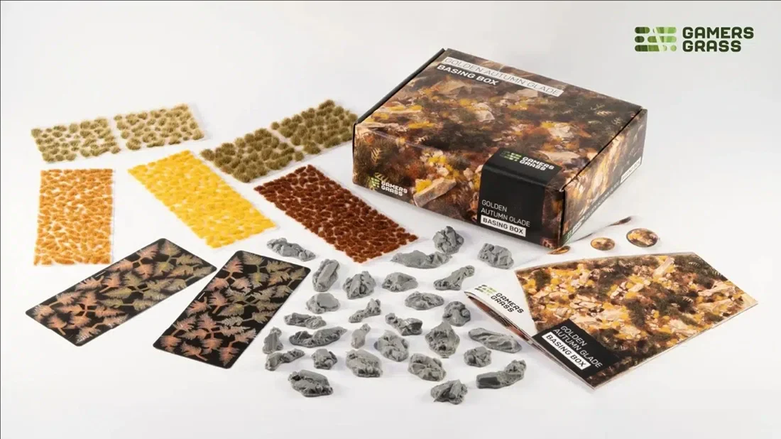 Boxed Sets - Golden Autumn Glade Basing Box - Image 3
