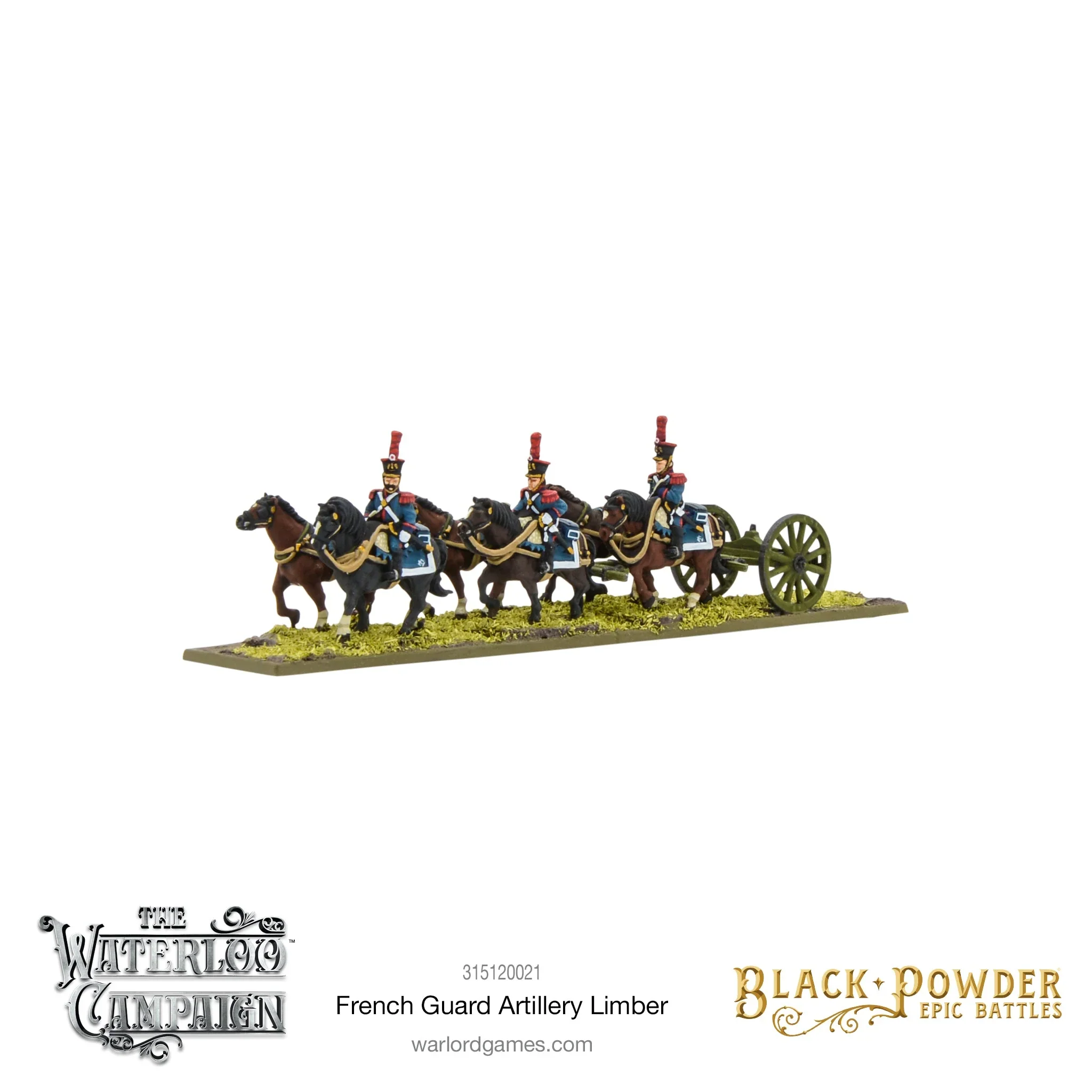 BP Epic Battles: Waterloo - French Guard Artillery Limber - Image 2