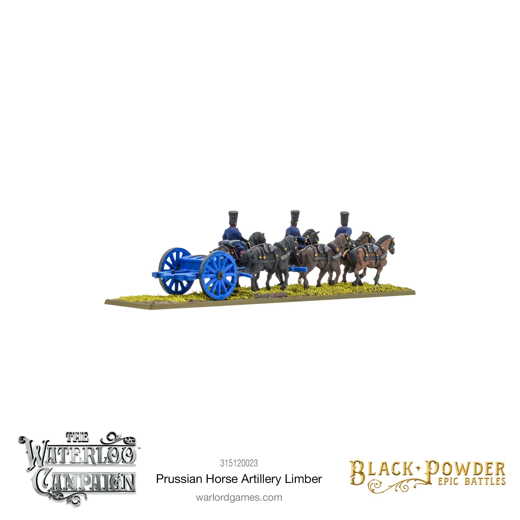 BP Epic Battles: Waterloo - Prussian Horse Artillery Limber - Image 3