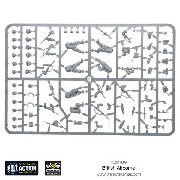 British Airborne WWII Allied Paratroopers (plastic) - Image 7
