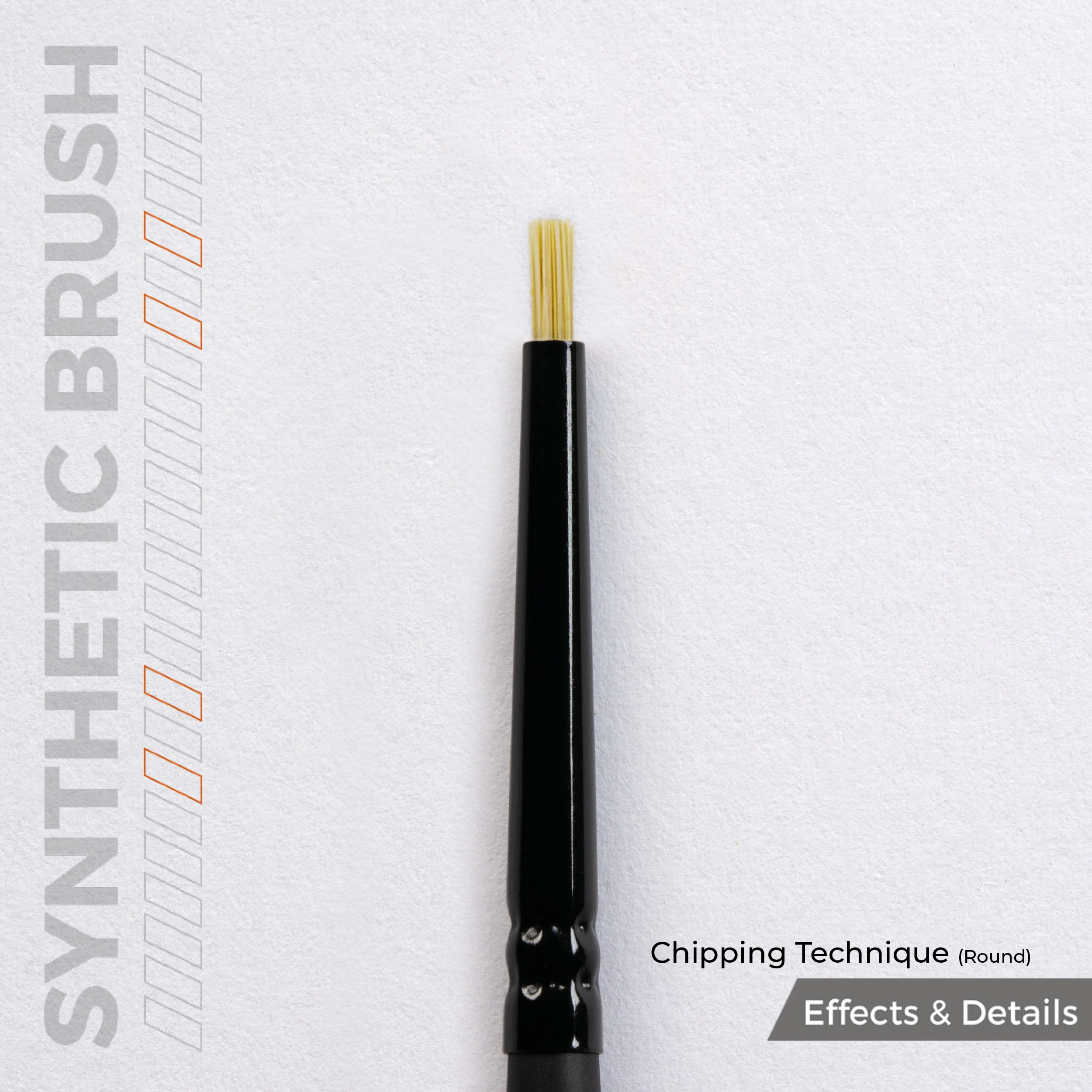 CHIPPING TECHNIQUE (ROUND) BRUSH - Image 2