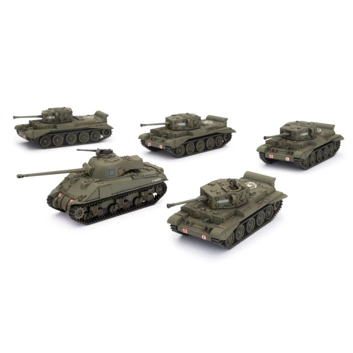 Cromwell Armoured Troop (Plastic) - Image 2