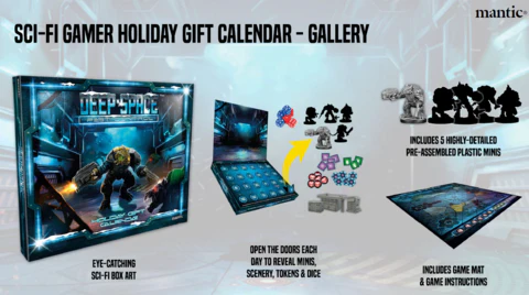 Deep Space Pest Control Holiday Gift Calendar - Image 2