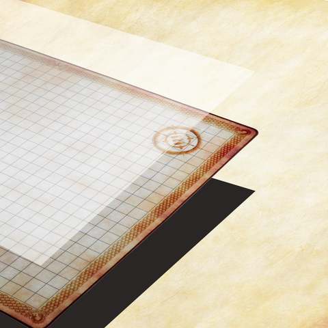 ENHANCE Tabletop Deluxe Rubber RPG Grid Mat (24x36 in) - Image 3