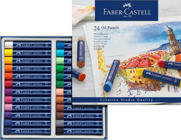 Faber-Castell Ölpastellkreiden, 24er Set - Image 3