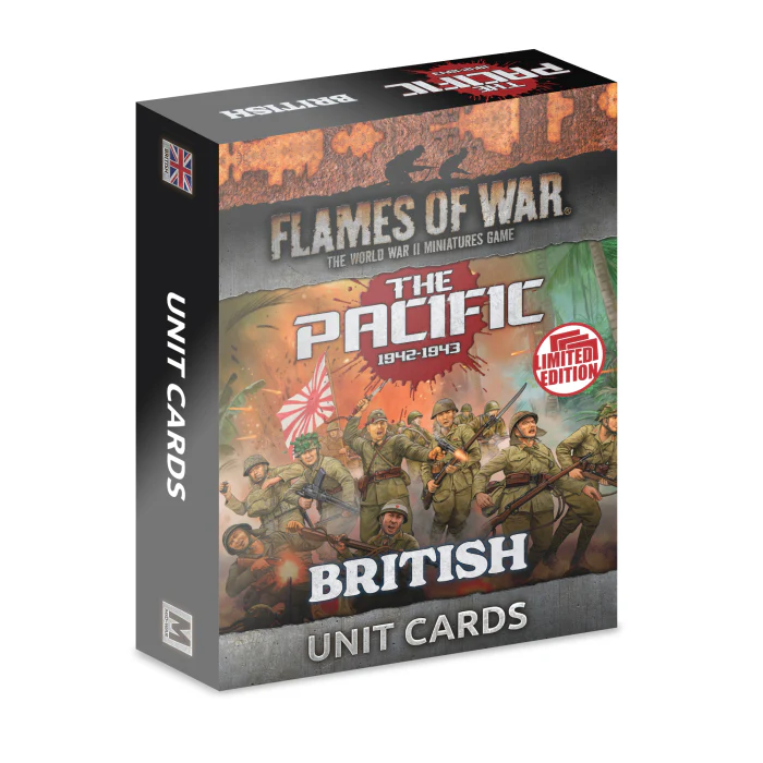 The Pacific: British, Australian & Indian Unit Cards - Image 2
