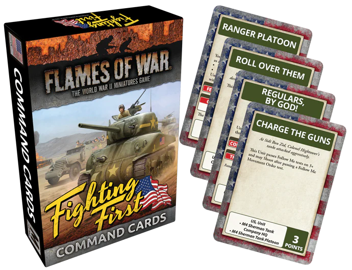 Fighting First Command Cards