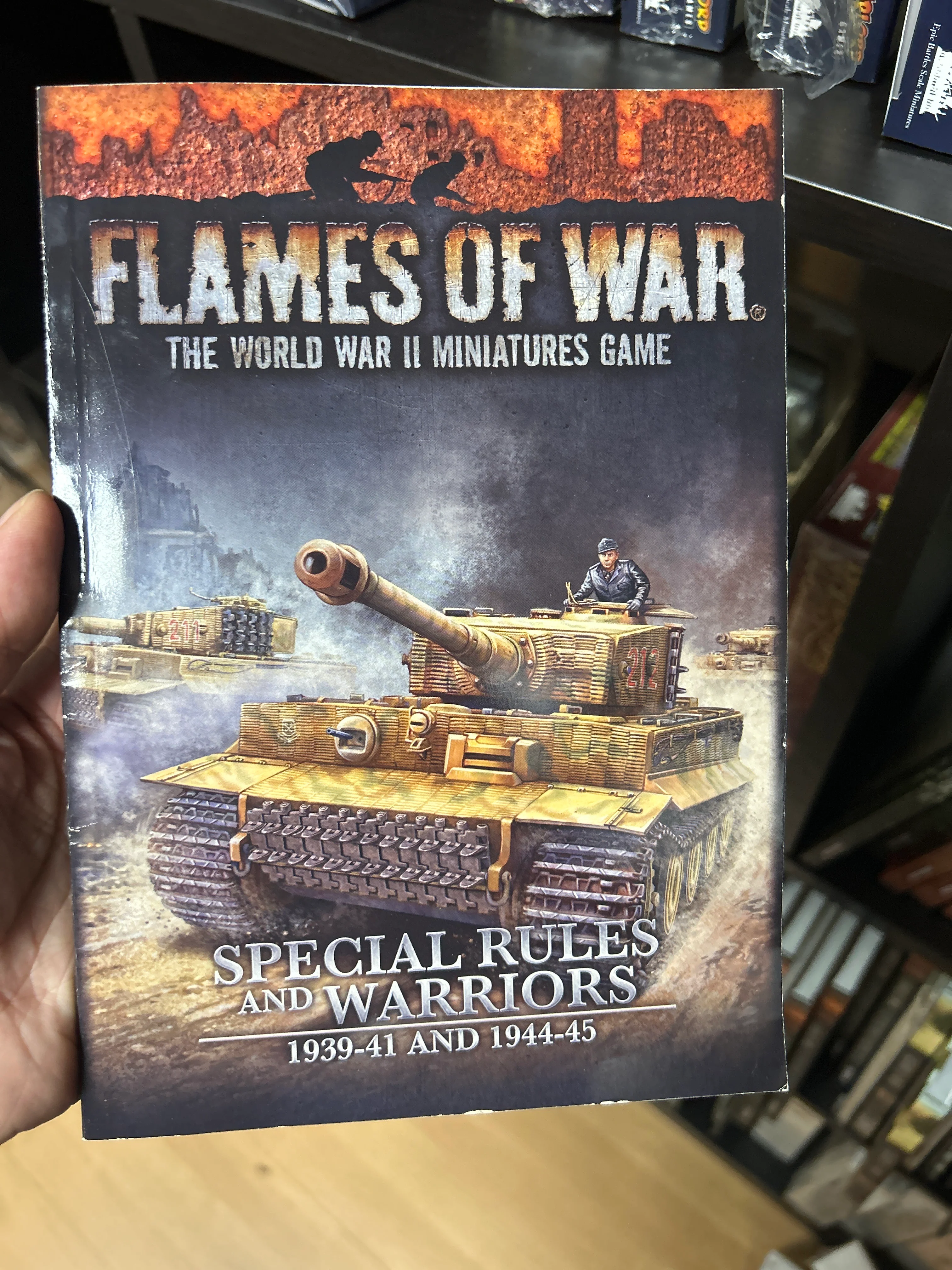 Flames Of War Streitkräfte Buch (Forces Book in German DIN A4)