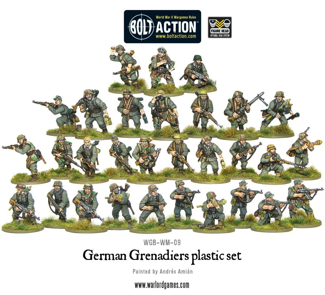 German Grenadiers Plastic Box Set - Image 2