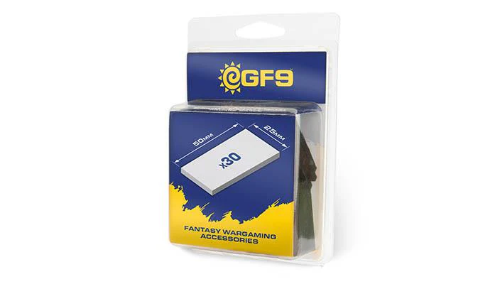 GF9 MDF Bases 25mm x 50mm (30) - Image 3