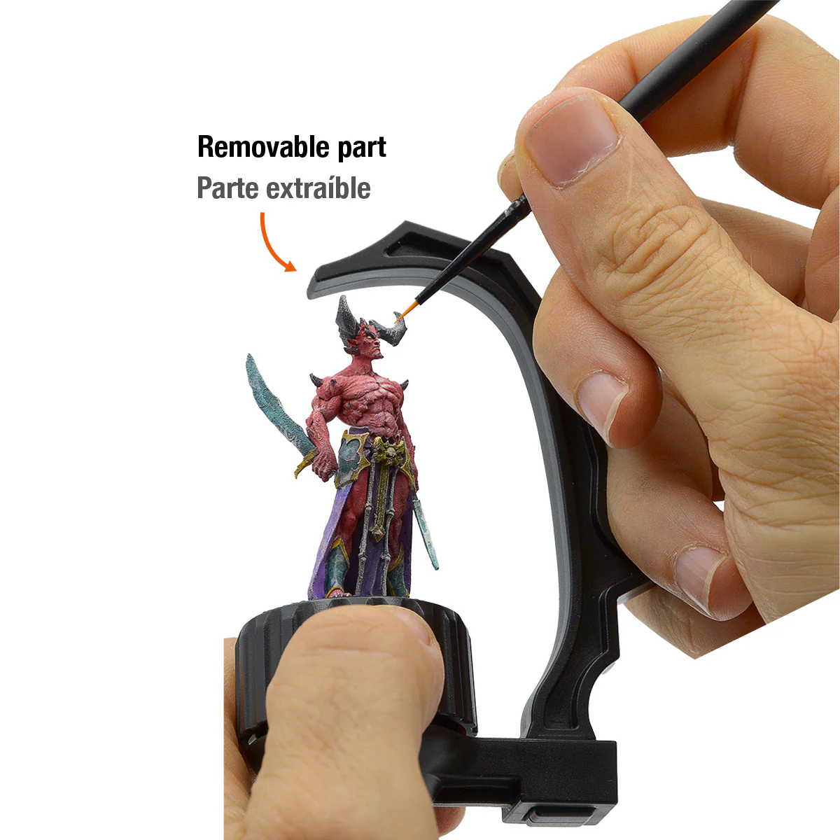 HANDLE SUPPORT FOR PAINTING MINIATURES - Image 2