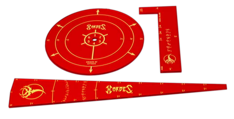 HORDES Trollbloods Template Set (acrylic)