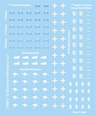 Italian Decals, Waterslide Transfers - Image 3