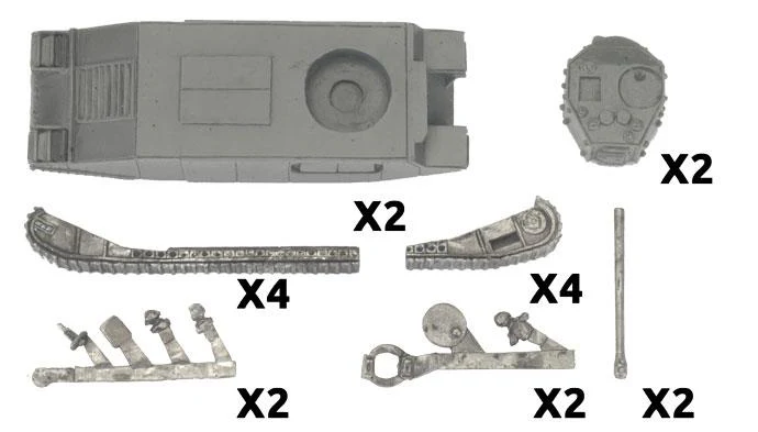 TOG 2* (17pdr) Tanks (x2) - Image 2