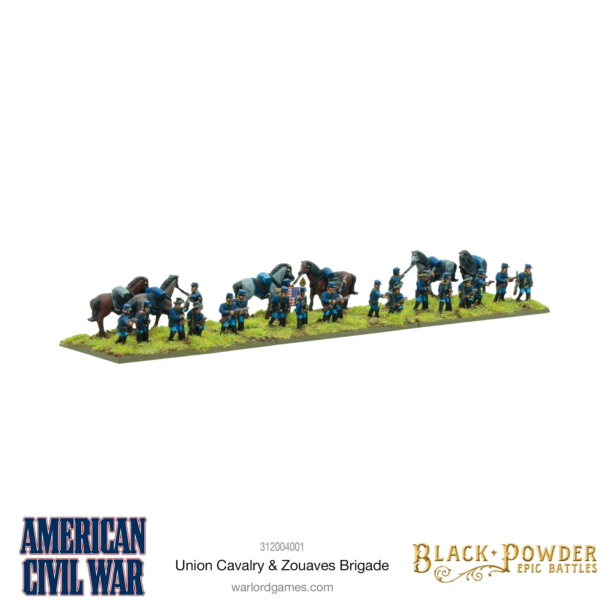 Black Powder Epic Battles - American Civil War Union Cavalry & Zouaves Brigade - Image 3