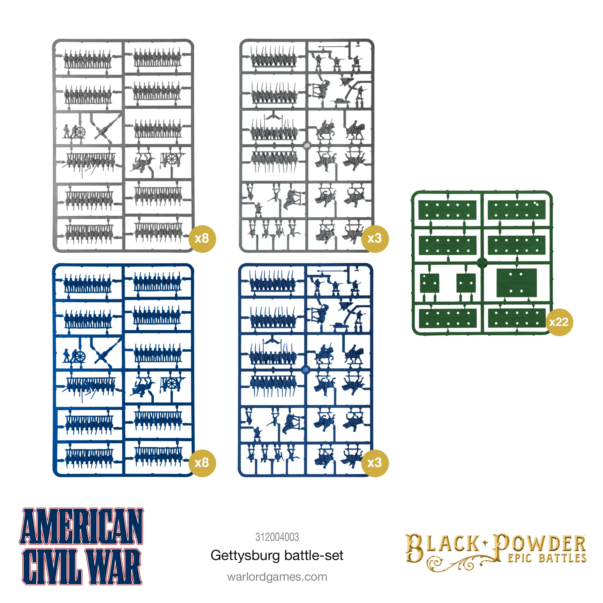 Black Powder Epic Battles - American Civil War Gettysburg Battle Set - Image 4