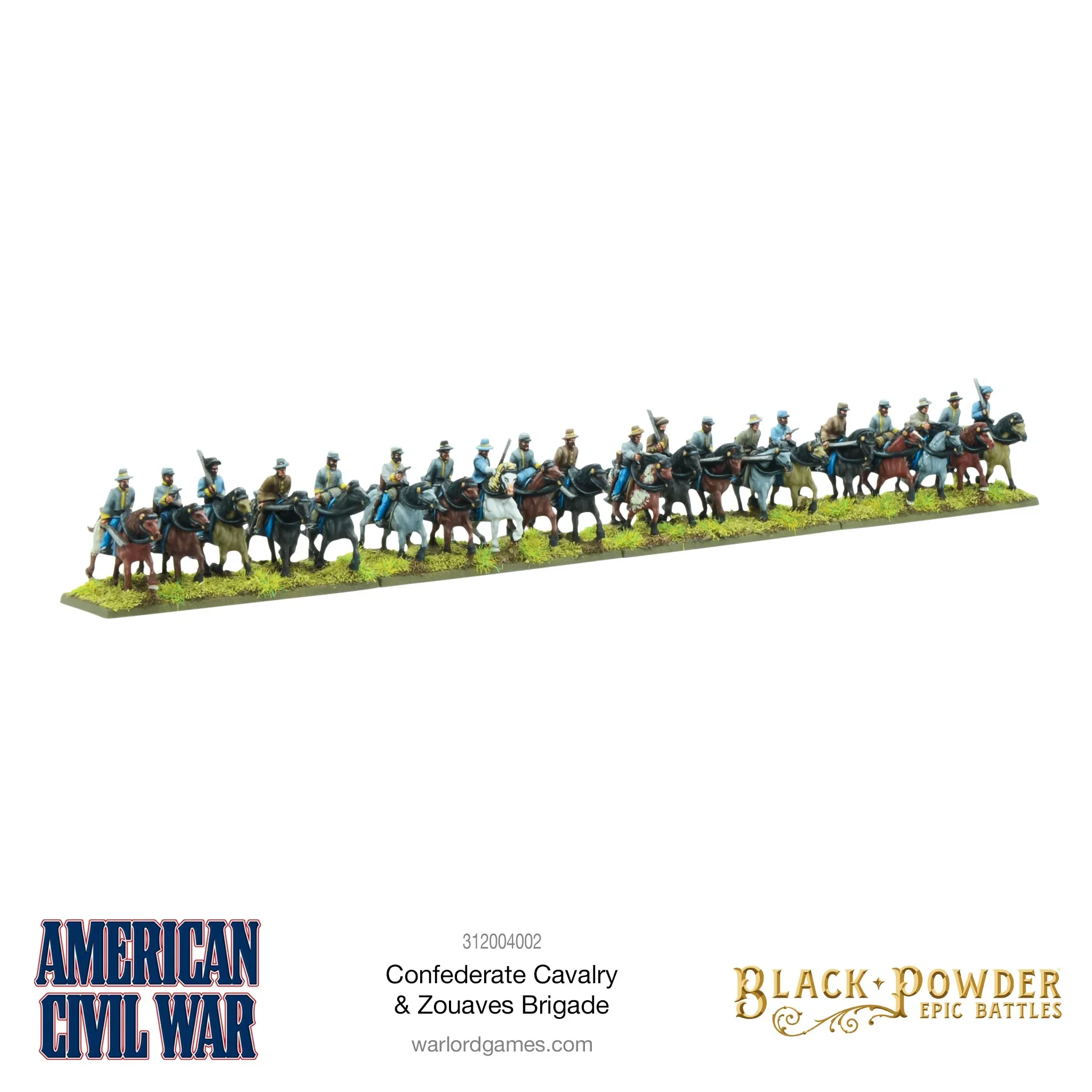 Black Powder Epic Battles - American Civil War Confederate Cavalry & Zouaves Brigade - Image 4