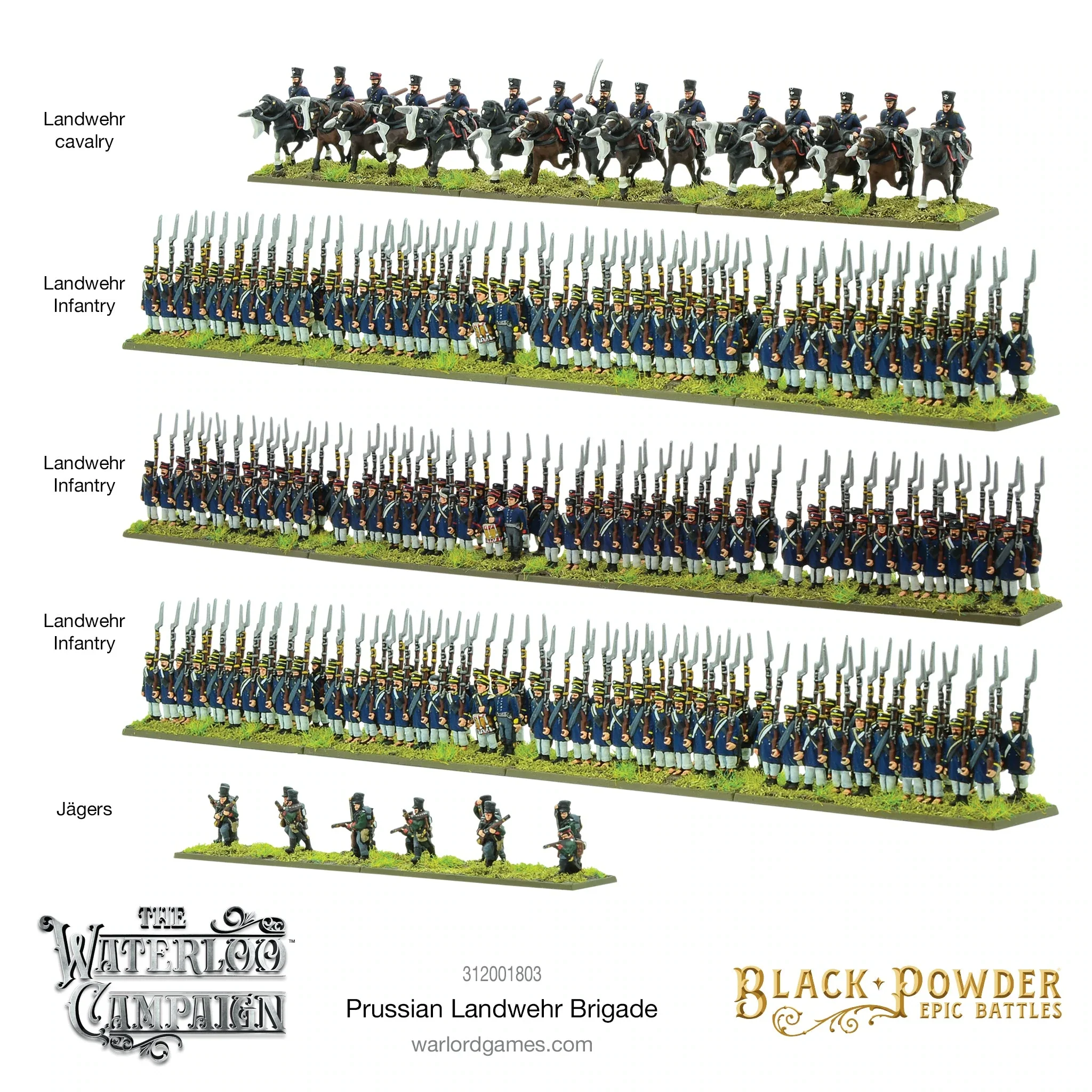 Black Powder Epic Battles - Waterloo: Prussian Landwehr Brigade - Image 4