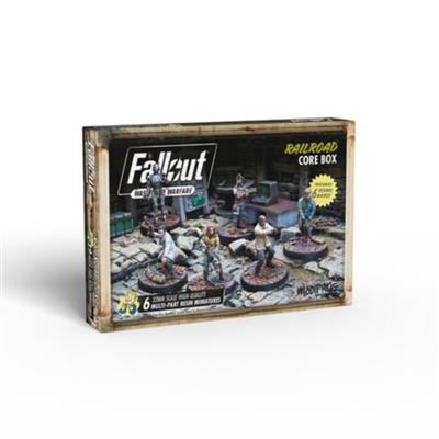 FALLOUT: WASTELAND WARFARE - RAILROAD: CORE BOX - EN - Image 2