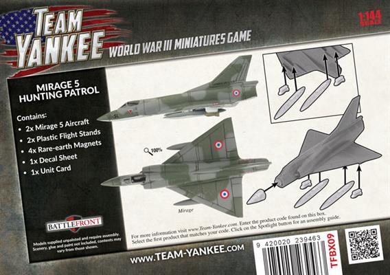 Mirage 5 Hunting Patrol (WWIII x2 Aircraft) - Image 3