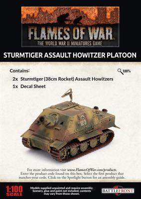 Sturmtiger (38cm Rocket) Assault Howitzer Platoon (x2) - Image 2