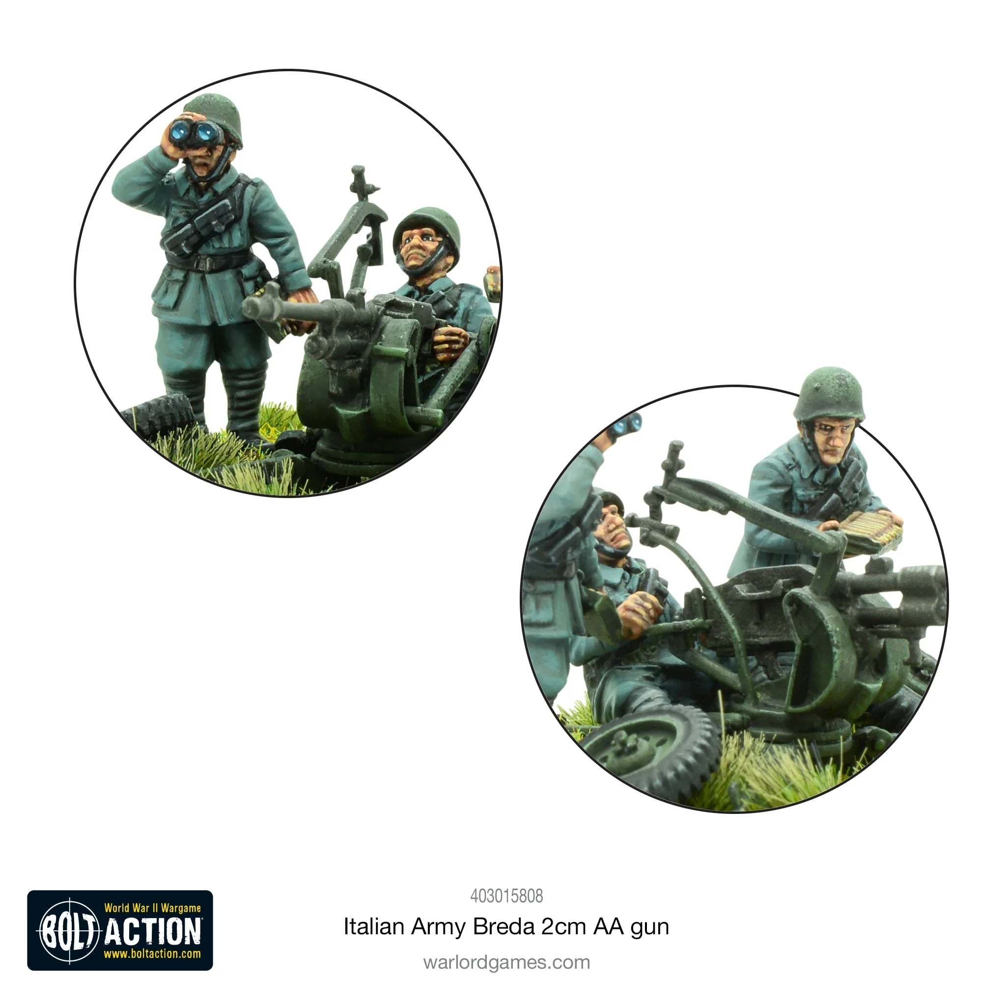Italian Army Breda 2cm AA gun - Image 2