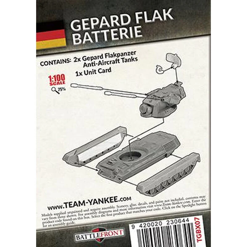 German Gepard Flakpanzer Batterie - Image 2