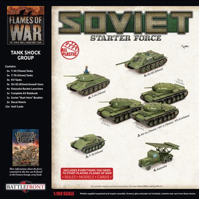 Soviet Starter Force: Soviet Tank Shock Group (Plastic) - Image 2