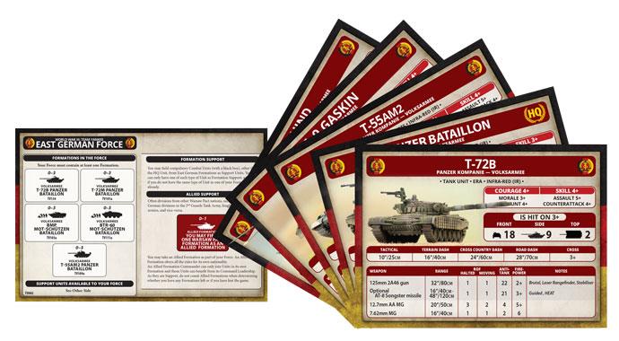World War III: East German Unit Cards - Image 2