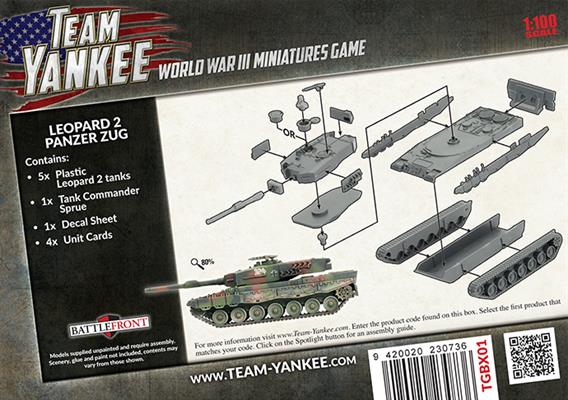 Leopard 2 Panzer Zug (Plastic) - Image 2
