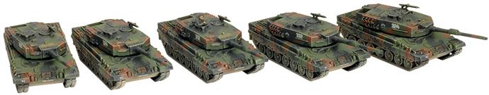 Leopard 2 Panzer Zug (Plastic) - Image 5