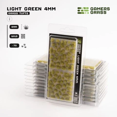 Light Green 4mm Tufts Wild - Image 3