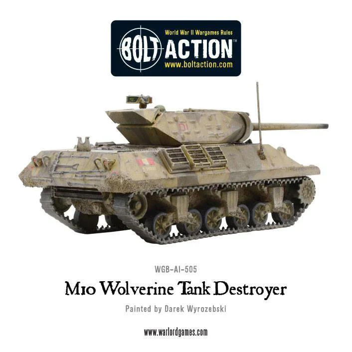 M10 Tank Destroyer/Wolverine (Plastic Box) - Image 4