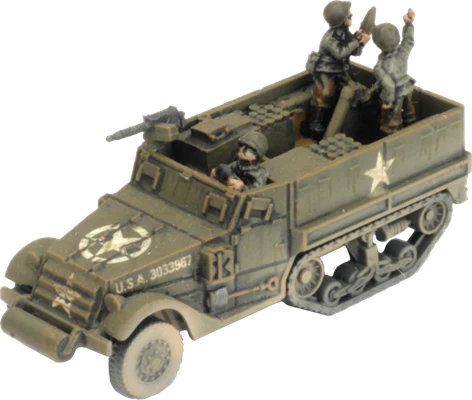 M4 81mm Armored Mortar Platoon (Late War x3 Tanks Plastic) - Image 4