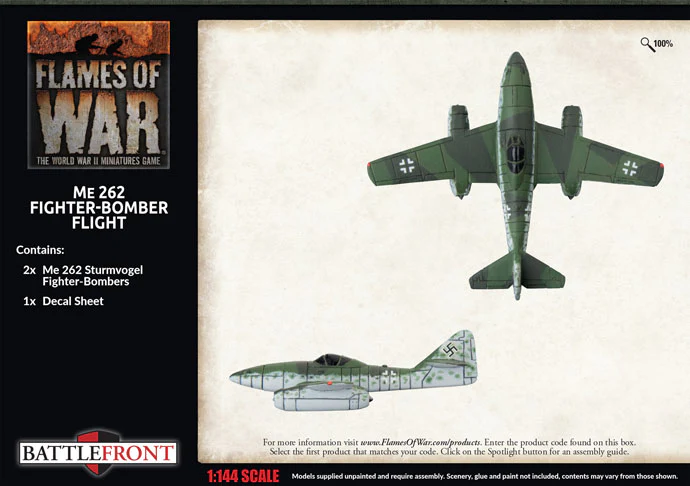 Me-262 Fighter Bomber Flight (2x) - Image 2