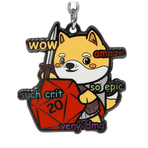 Much Crit Keychain - Image 2