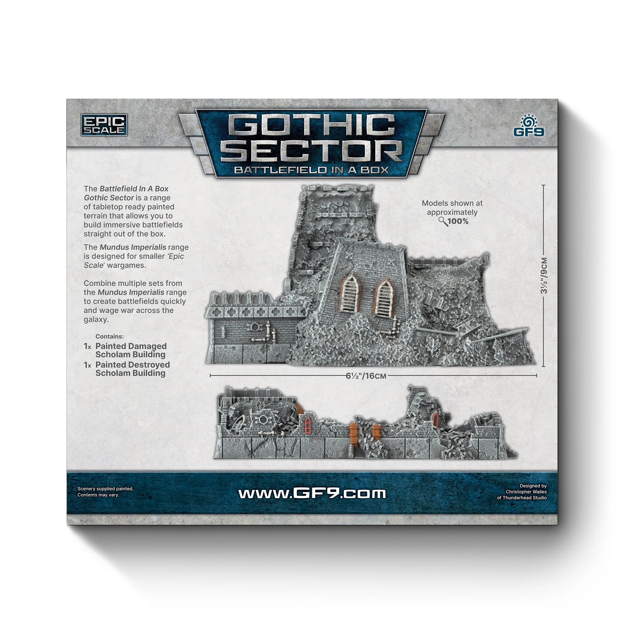 Mundus Imperialis: Scholam (Damaged and Destroyed) - Image 3